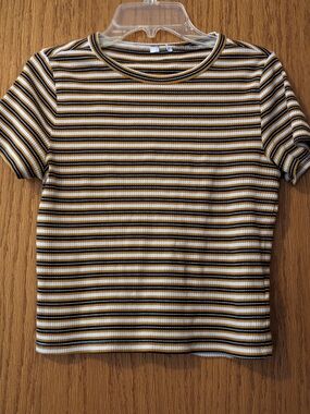 Striped Crop Top
